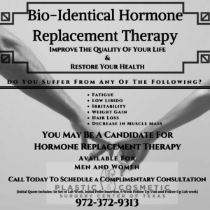 Hormone Replacement Therapy in Plano, TX